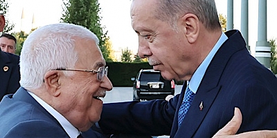 Erdoğan, Abbas ile bir araya geldi