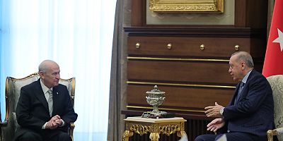 Erdoğan, Bahçeli ile görüştü