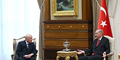 Erdoğan, Bahçeli ile görüştü