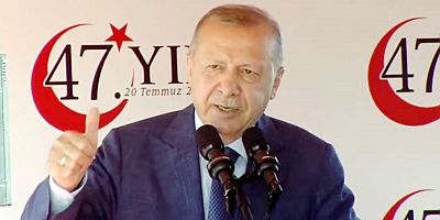Erdoğan “Barış Harekatı 47 yıldır hazmedilememiş!”