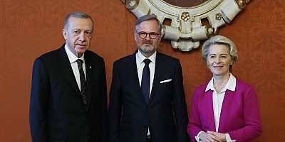 Erdoğan, Fiala ve von der Leyen ile görüştü