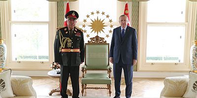 Erdoğan, Raşid Dostum’u kabul etti
