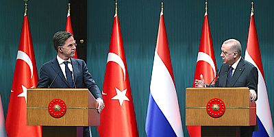 Erdoğan-Rutte ortak basın toplantısı