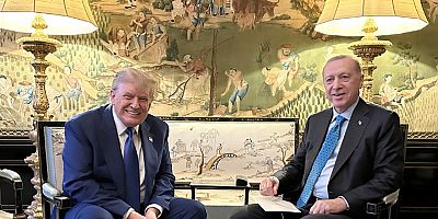 Erdoğan ve Trump, Lahey'de bir araya geldi