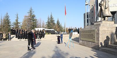 ERÜ’de 10 Kasım Atatürk'ü Anma Töreni Gerçekleştirildi