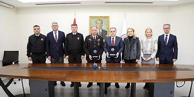 ERÜ ile Jandarma Genel Komutanlığı Kriminal Başkanlığı Arasında İş Birliği Protokolü İmzalandı