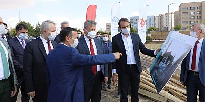  ERÜ'YE CAMİ TEMELİ ATILDI