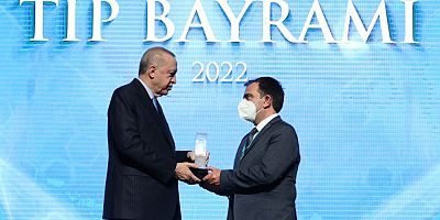 ERÜ’ye Cumhurbaşkanı Recep Tayyip Erdoğan’dan Ödül