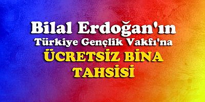 Eski vergi dairesi binası TÜGVA'ya ücretsiz verilmiş!