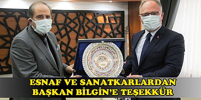 ESNAF VE SANATKARLARDAN SİVAS BELEDİYE BAŞKANINA TEŞEKKÜR
