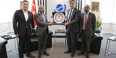 Etiyopya Büyükelçisinden KAYSO’ya Ziyaret