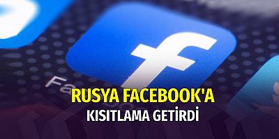 Facebook ve Rusya'dan karşılıklı kısıtlama