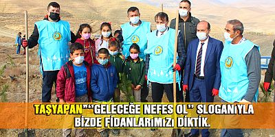 GELECEĞE NEFES KAPSAMINDA YEŞİLHİSAR’DA FİDAN DİKİMİ GERÇEKLEŞTİRİLDİ