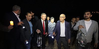 Gelecek Partisi Ankara Bala'da TOKİ konutlarını aradı