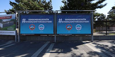 #Gerekmedikçe 15 Gün Evden Çıkmıyoruz Kayseri