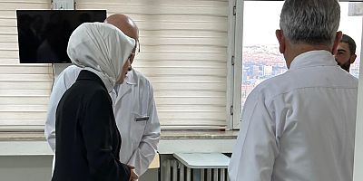 Göktaş’tan hastanedeki askerlere ziyaret