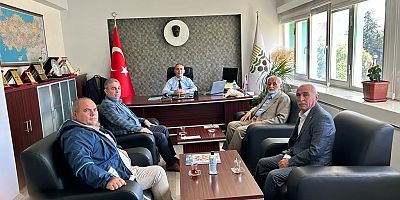 GÖNÜLLÜ KURULUŞLARDAN İL TARIM VE ORMAN MÜDÜRLÜĞÜ VE TOPRAK MAHSÜLLERİ OFİSİNE ZİYARET