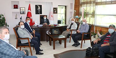 GÖNÜLLÜ KURULUŞLARDAN TEBRİK ZİYARETLERİ