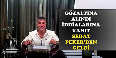 ''Gözaltına alındı'' denilen Sedat Peker'den ilk paylaşım geldi