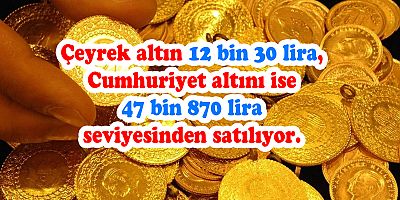 Gram altın 7 bin 100 liradan işlem görüyor