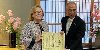 Güler Sabancı’ya Japonya Büyükelçisi ödülü takdim edildi