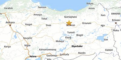 Gümüşhane'de deprem