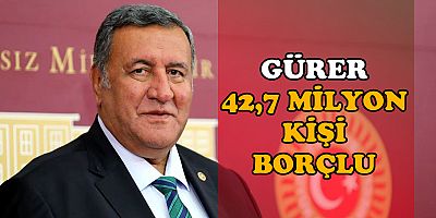 Gürer: “Batık krediler patladı!