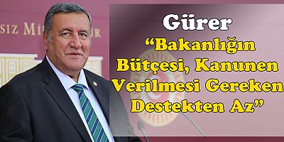 Gürer “Çiftçi desteksiz ayakta kalamaz”