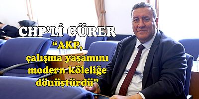 Gürer: “Çiftçi ve esnafın 9000 günlük prim günü  7200 güne düşürülmelidir”