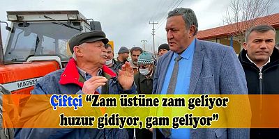 Gürer ”Çiftçide üretim yapacak derman kalmadı”