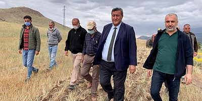 Gürer: “Çiftçiyi kuraklıktan sonra  alacaklılar da yakıyor”