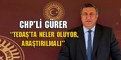 Gürer’den 357 milyon TL zarar eden   TEDAŞ için Meclis Araştırma Önergesi