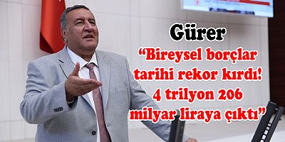 Gürer: “Emekli Bayram İkramiyesi emeklerken zamlar dörtnala koşuyor”