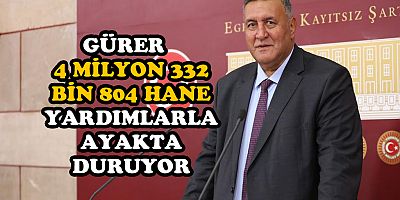 Gürer: “Her 5 kişiden 1’i sosyal yardıma muhtaç”