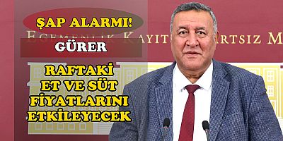 Gürer: “Şap hastalığı büyük bir tehdit”