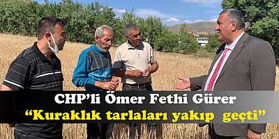 Gürer: “Üreticinin canı yanıyor”   