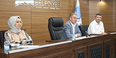 HACILAR BELEDİYE MECLİSİ EYLÜL AYI TOPLANTISINI YAPTI