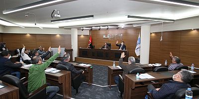 HACILAR BELEDİYE MECLİSİ ŞUBAT AYI TOPLANTISINI YAPTI
