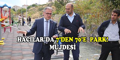   HACILARDA GÜNEŞ ENERJİSİYLE AYDINLANACAK YENİ PARKLAR İNŞA EDİLİYOR