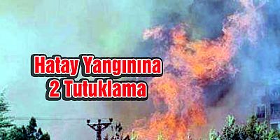Hatay Yangınına 2 Tutuklama