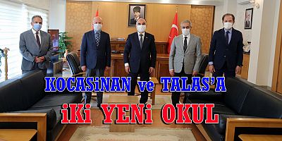 Kayseri'ye iki Okul Daha...