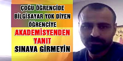 ‘HERKES ÜNİVERSİTE MEZUNU OLACAK DİYE BİR ŞEY YOK’