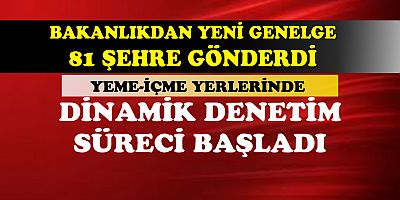 İçişleri Bakanlığı 81 ile Koronavirüs Genelgesi Gönderdi