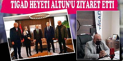 İletişim Başkanı Altun, TİGAD heyetini kabul etti