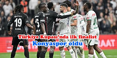 İlk finalist Konyaspor oldu