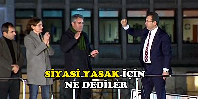 İmamoğlu'na 2 yıl 7 ay hapis cezası: Siyasi yasak getirildi!
