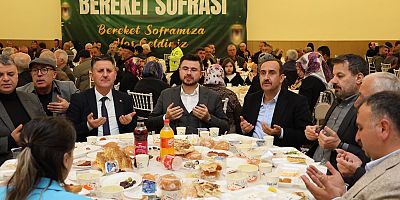 İncesu’da ‘Bereket Sofrası’ kuruldu