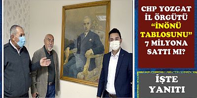 ''İnönü tablosu satıldı'' iddiasına yanıt