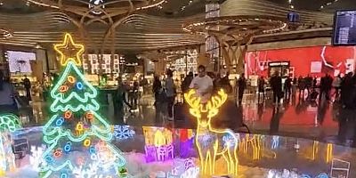 İstanbul Havalimanı’nda yeni yıl coşkusu