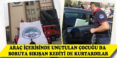 İTFAİYECİLER BİRBİRİNDEN İLGİNÇ OLAYLARLA KARŞILAŞIYORLAR